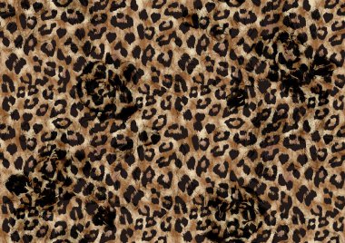 Leopar desenli doku. moda arkaplanı