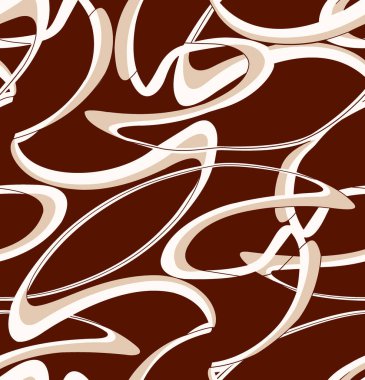 Kusursuz desen, vektör içindeki soyut çizgilerle arkaplan.