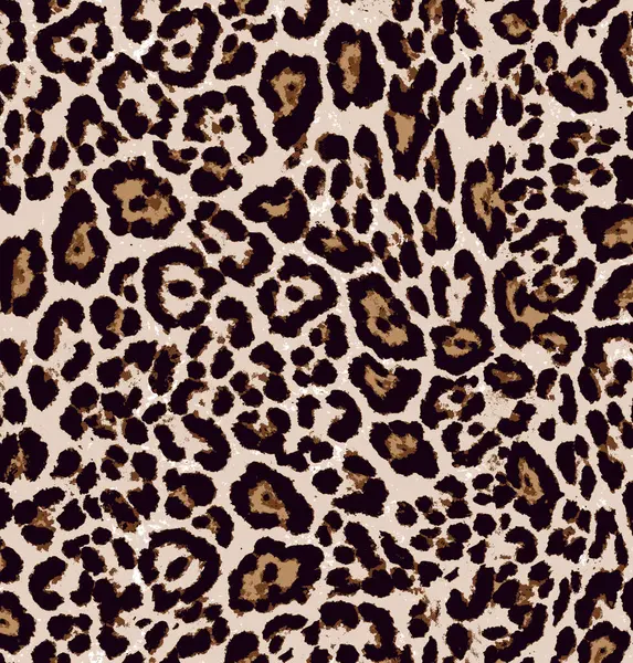 Leopar desensiz. suluboya hayvan baskısı arka planı.