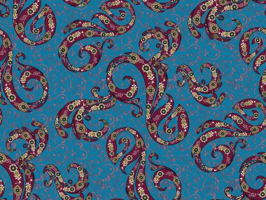 Şalsız desenli. vektör illüstrasyonu.