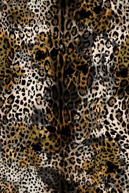 Leopar deseni. Moda hayvan deseni. Hayvan izi. Leopar deseni. Geometrik doku. Moda tasarımı dokusu. Leopar deseni. Leopar derisi. tekstil illüstrasyonu