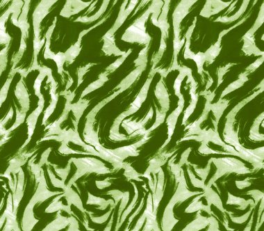 Elle çizilmiş yeşil suluboya ile pürüzsüz desen.