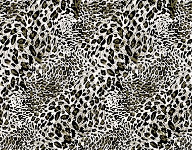 Leopar desenli leopar deseni