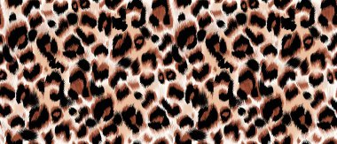Leopar deri sorunsuz arka plan