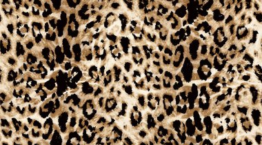 Hayvan kürkü leopar deseni