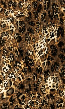 leopard fur seamless pattern