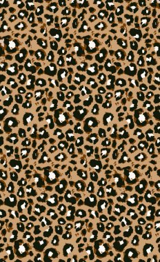 Leopar deseni. Kusursuz desen.