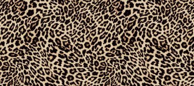 Hayvan desenli leopar deri dokusu pürüzsüz.