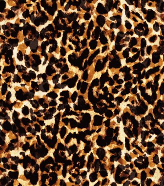 Leopar deseni. Hayvan derisi. Kusursuz desen
