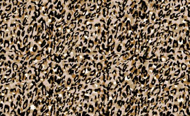 Leopar derisi pürüzsüz desen