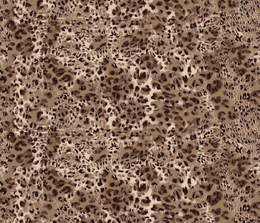 Leopar deseni. vektör illüstrasyonu.