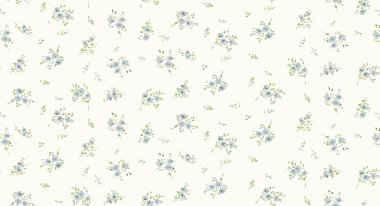 Çiçeklerle kusursuz desen