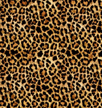 Sorunsuz doku Leopar deri.