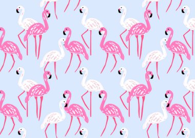 Flamingolar ile Seamless Modeli