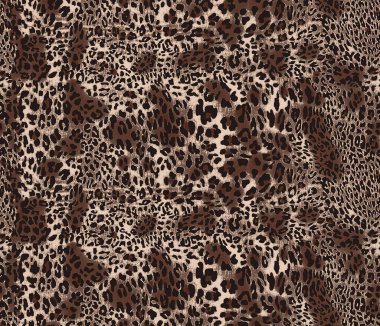 Kusursuz leopar izi. leopar desenli arkaplan.