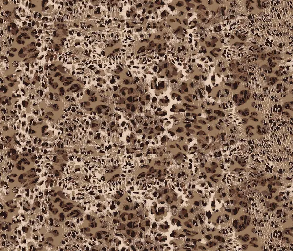 Leopar deseni. vektör illüstrasyonu.