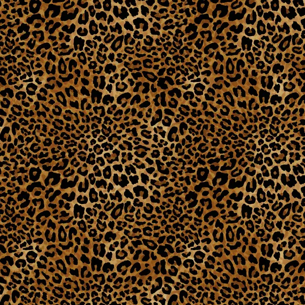 leopar derisi dokusu pürüzsüz desen, vektör çizimi
