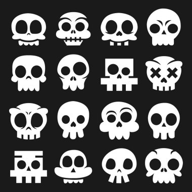 Parçalar şirin ve karikatüre benziyor. Farklı şekillerde bir takım komik parçalar..