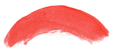 Yumuşak kenarlı kırmızı fırça darbesi ve boya çeşitliliği. Dekoratif sınırlar ya da suluboya şekilli elementler için harika. Renkler daha koyu tonlardan daha açık tonlara geçiştir.