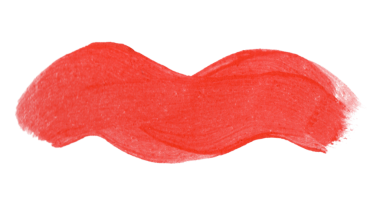 Dalgalı, sanatsal akışı olan kıvrımlı kırmızı boya. Soyut çizimler ya da görsel vurgu için ideal. İnmenin organik şekli ve enerjik hareketi bir hareket ve yaratıcılık hissi uyandırıyor..