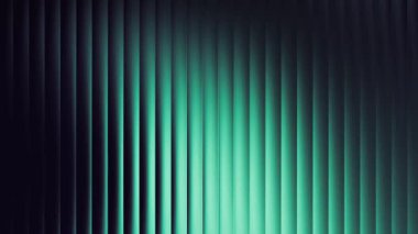 Cam gradyan yeşil Neon parlak prizma etkisi, modern dikey tırtıklı cam tasarımı siyah üzerine. Pürüzsüz cam kırılması derinlik ekler ve ürün sergileri için mükemmel hale getirir.