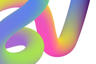 Gradyan 3 boyutlu hat pembe yeşil renkli sıvı karışım pastel pembe, neon sarısı ve taze yeşil. Pürüzsüz parlak doku, yumuşak ama canlı stil, soyut arkaplanlar için ideal.