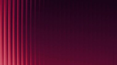 Koyu Pembe Cam Gradyan, Kaburgalı Açık Doku Derin Eflatun, prizma bozulmasıyla parlayan çizgiler. Fütüristik soyut desen, parlak ışıklandırılmış duvar kağıdı, zarif dijital arkaplan.