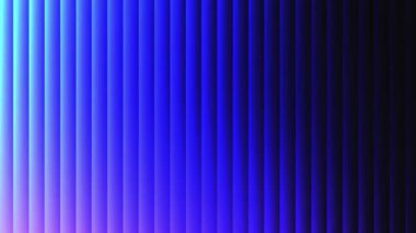 Parlayan ışık dalgaları, canlı prizma çarpıtması ve modern soyut tasarım için düz hareket eden neon mavi ve pembe cam gradyan deseni..