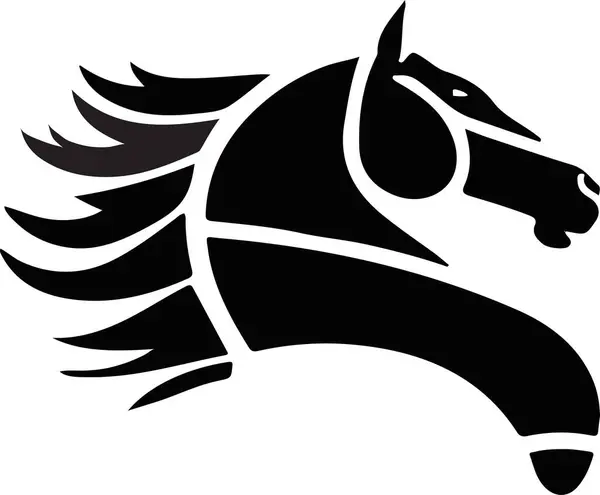 At kafası vektör sanatı