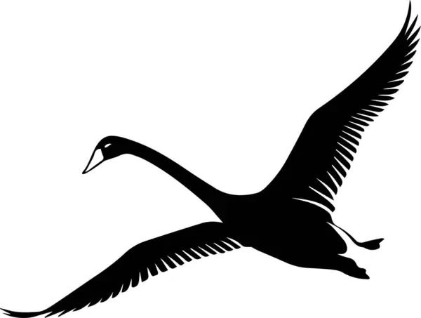 kuğu vektör sanatı