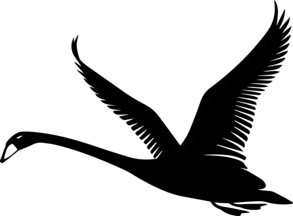 kuğu vektör sanatı