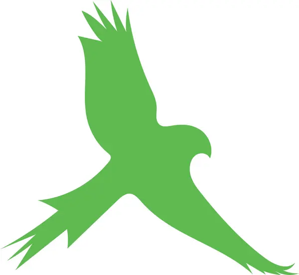 Uçan papağan vektör sanatı