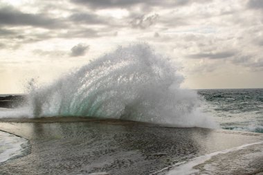 Akdeniz 'deki fırtına