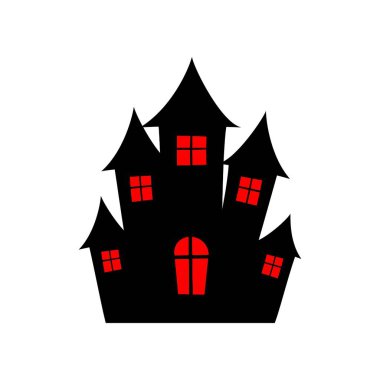 Ev simgesinin vektör illüstrasyonu