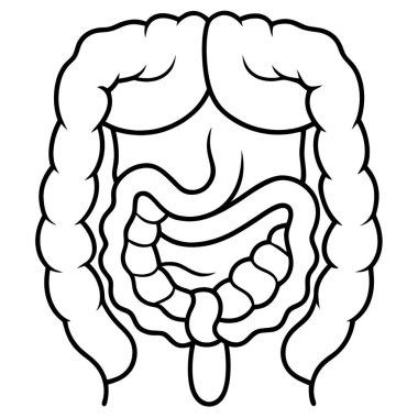 Sindirim sistemi sanat tarzı