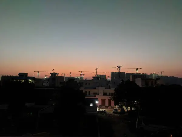 Barselona şehrinin manzarası
