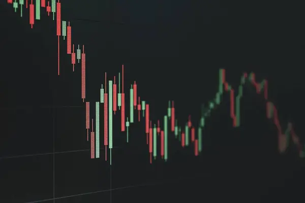 Prospx ticaret grafiği, hisse senedi piyasa analizi konsepti eğilimin ekranında.