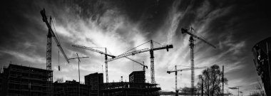 İnşaat vinci ve inşaat