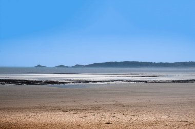 Güney Galler 'deki Swansea Körfezi' nde Mumble 'ların manzarası
