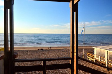 Sahilin güzel manzarası