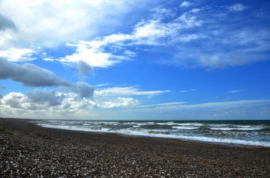 Denizde güzel bir sahil