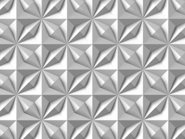 Geometrik elmas desenli duvar kağıdı 3D tasarımı. Yıldız kiremit desenleri..