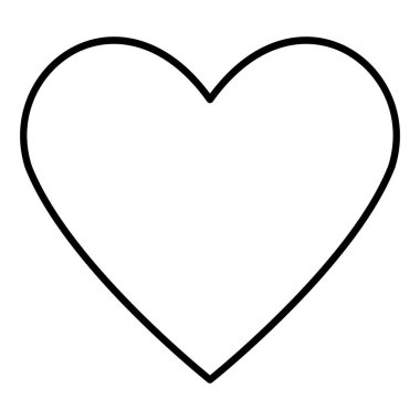 Kalp simgesi. Aşk sembolü