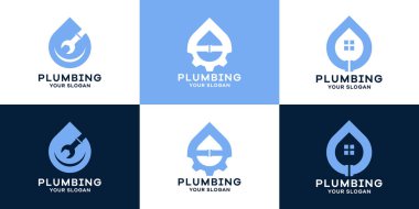 Su konsepti temel kombinasyon logosu