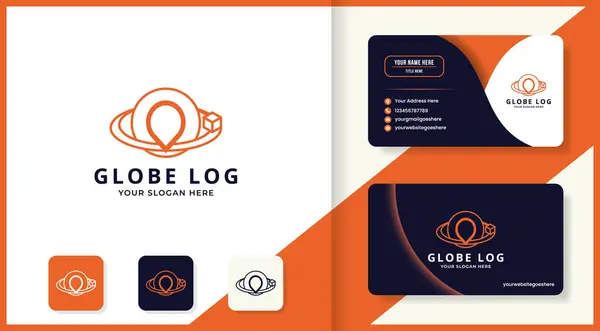 kutu küre logosu ve kartvizit tasarımı