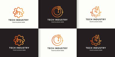 Endüstriyel teknoloji hattı logosu