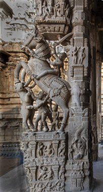 Sri Ranganatha Temple in Trichy (Srirangam) is one of India's largest and oldest Vishnu temples, known for its grand architecture, vibrant festivals, and spiritual significance. clipart