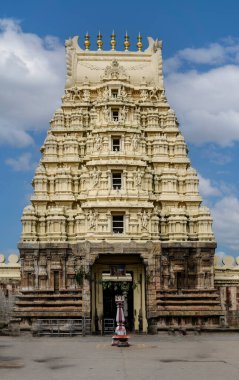 Ranganathaswamy Tapınağı, Hindistan, Mysuru 'da muhteşem bir Dravidian mimari harikası. Lord Vishnu 'ya ithaf edilmiştir.,