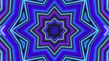 VJ Arkaplan olarak kullanılabilen sahne Kaleydoskobu Görselleri ve DJ 'ler seyirciyi inanılmaz sesli görseller ile bağdaştırıyor.