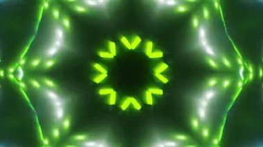 VJ Arkaplan olarak kullanılabilen sahne Kaleydoskobu Görselleri ve DJ 'ler seyirciyi inanılmaz sesli görseller ile bağdaştırıyor.